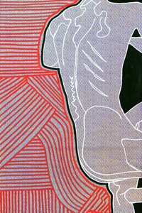 Passager 11, 2020 (acryl op gezeefdrukt Japans papier)