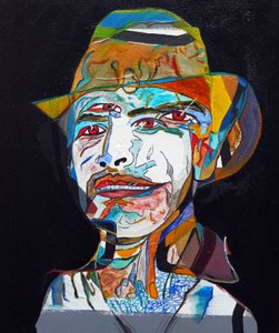 Surportret : Marcos Alejandro Rosas Jassan, 2014 (olieverf op doek)