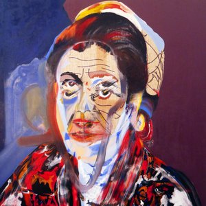 Surportret : Simone Veil, 2020 (olieverf op doek)