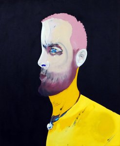 Surportret : anonyme, 2017 (olieverf op doek)