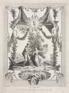 De Galante door Benoit II Audran
