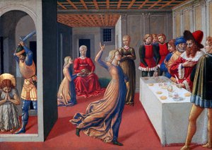 Het Feest van Herodes en de Onthoofding van Johannes de Doper