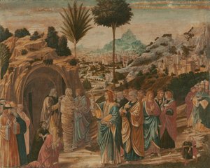 De Opwekking van Lazarus, midden jaren 1490