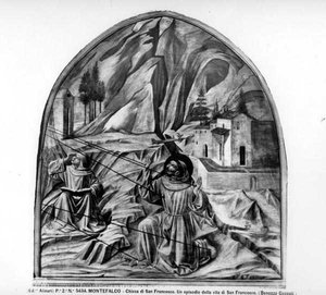 St. Franciscus ontvangt de stigmata