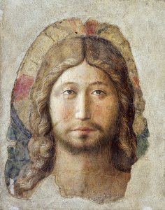 De Verlosser, door Benozzo Gozzoli, fresco