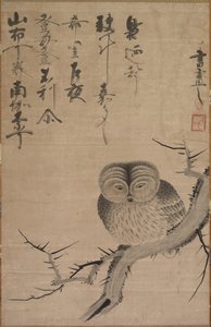 Uil, 1630-1640 door Bensaku Tsuda