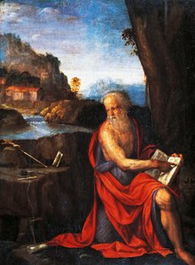St. Hiëronymus door Benvenuto Tisi da Garofalo