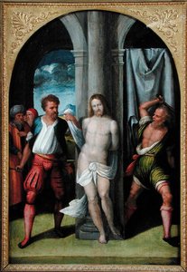 De geseling van Christus door Benvenuto Tisi da Garofalo