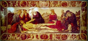 Graflegging van Christus door Benvenuto di Giovanni