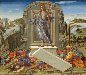 De Opstanding, waarschijnlijk 1491 door Benvenuto di Giovanni