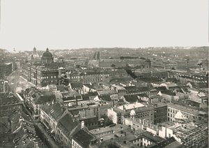 Panorama van de stad Berlijn, Duitsland, 1895 door Berlin Photographic Co