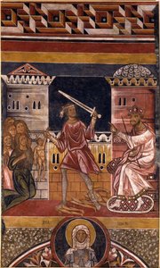 De Kindermoord door Berlinghiero Berlinghieri (ca. 1175-1235/42)