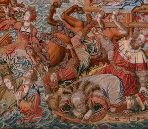 De Eerbewijzen. Fortuna, De weg naar de Eerbewijzen door Bernaert van (circle of) Orley
