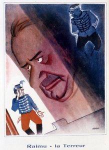 Raimu: De Terreur - Illustratie door Bernard Becan in 