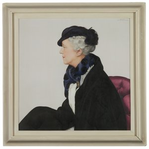 Portret van Lady Mendl (1865-1950), geboren Ella de Wolfe, genaamd 