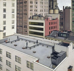 Daken van New York, ca. 1930 door Bernard Boutet de Monvel
