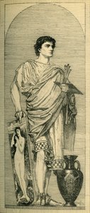 Apelles: ontwerp voor een mozaïek, ca. 1864, 1881 door Bernard Collier
