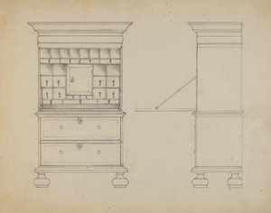 Bureau door Bernard Gussow