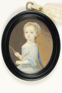 Een jong kind geboren in 1714, ca. 1716 door Bernard III Lens