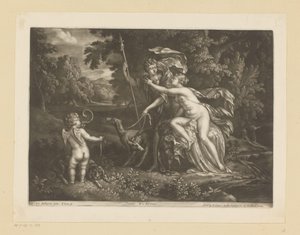 Venus en Adonis door Bernard Lens (I)