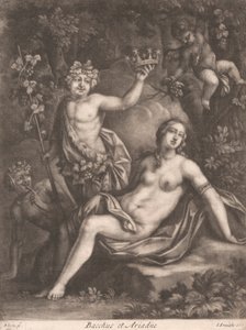 Bacchus en Ariadne door Bernard Lens