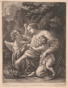 Madonna, Kind en Engel