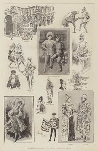 De kerstpantomimes, De gelaarsde kat, in het Drury-Lane Theatre