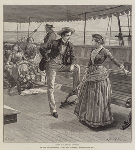 De Kruistocht van de Excelsior, door Bret Harte door Bernard Partridge