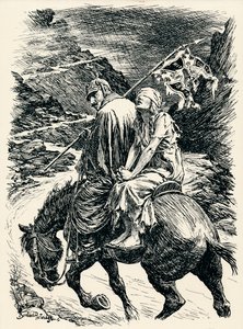 De Weg van Overwinning - Fase VI, ca. 1920 door Bernard Partridge