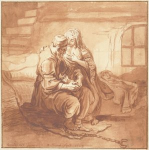 De Romeinse kinderliefde door Bernard Picart