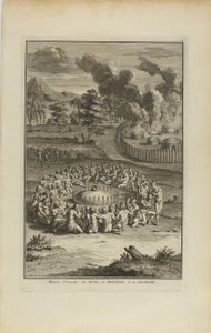 De koningen en priesters van Florida onderwijzen door Bernard Picart