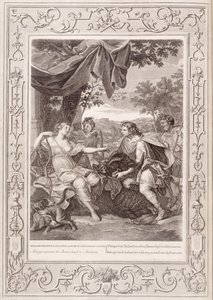 Meleager presenteert het everzwijnshoofd aan Atalanta, 1731