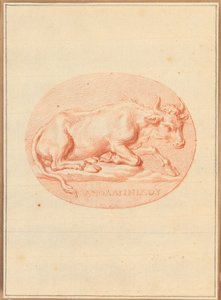 Een van zes cameeën met mythologische en klassieke onderwerpen