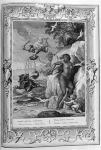 Perseus redt Andromeda door Bernard Picart