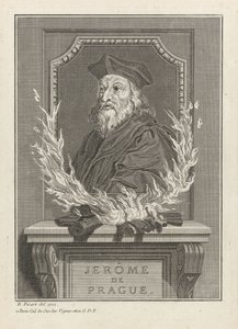 Portret van Jerome van Praag, 1712 door Bernard Picart