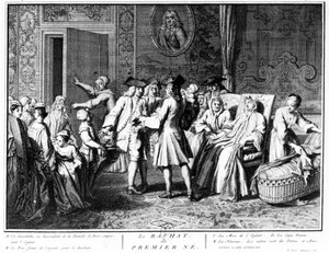 Verlossing van de eerstgeboren zoon, 1725 door Bernard Picart