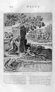 Rivier Meles, 1615 door Bernard Picart