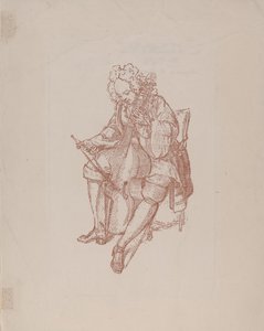 De basvioolspeler, 1707
