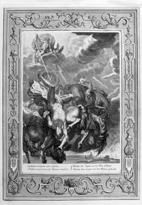 De Val van Phaëton (gravure)