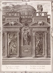 Het Huis van de Slaap, 1731 door Bernard Picart