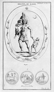 De oorsprong van Rome, 1757