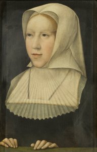 Portret van Margaretha van Oostenrijk door Bernard van Orley