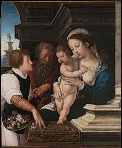 De Heilige Familie, ca 1521 door Bernard van Orley