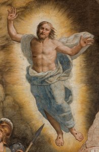 Counterfaccata, Bernardino Gatti, Opstanding 1529, Detail