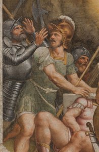 Counterfaccata, Bernardino Gatti, Opstanding 1529, (detail)