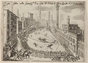 Het plein, Siena