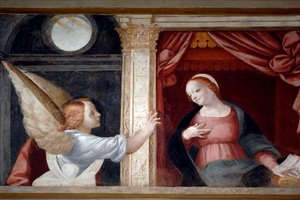 Aankondiging (detail)