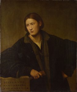 Portret van Stefano Nani door Bernardino Licinio