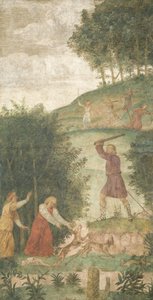 Cephalus gestraft tijdens de jacht door Bernardino Luini