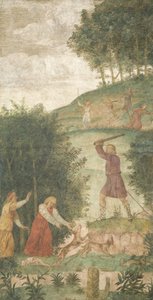 Cephalus Gestraft bij de Jacht, c. 1520-1522 door Bernardino Luini